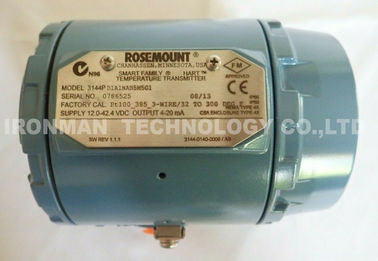 Metal Smart Temperature Transmitter 3144PD2F2I1B4F5C4Q4U4 With Rosemount X Well Technology