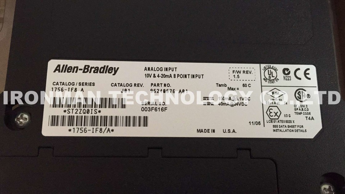 1756-IB32 /B 1756-1B32 Allen Bradley ControlLogix 10-31V DC Input 32-P