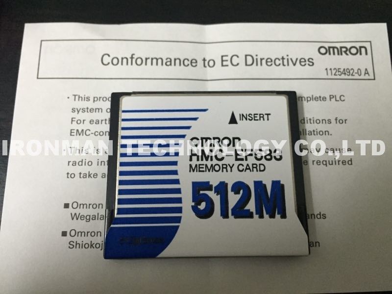 OMRON HMC-EF583 Memory card unit 512MB FLASH MEM CD ROHS COMPL