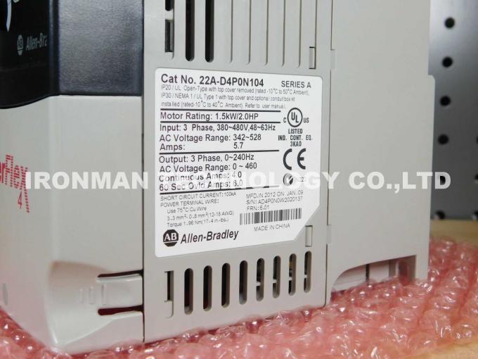 22B-D4P0N104 Allen-Bradley 40 AC Inverter Drive NEW AB UPS Shipping